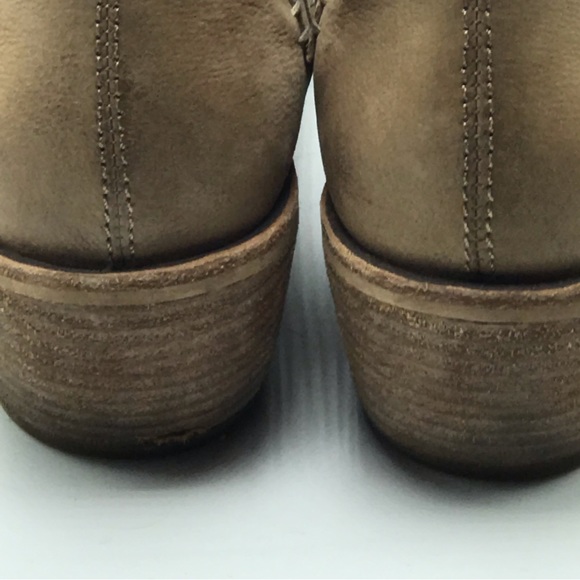 Dolce Vita Zabi ankle boots Tan Suede Size 8.5 - Picture 6 of 13